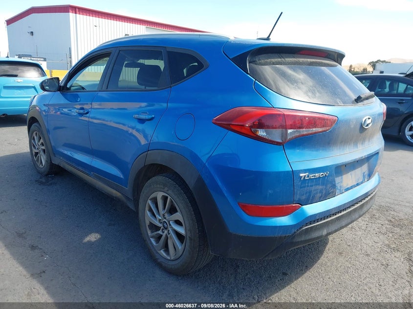 Vin: km8j33a40gu118644, lot: 46526028, hyundai tucson se 20163