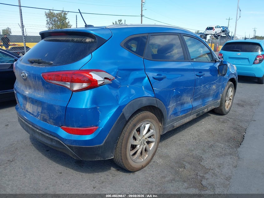 Vin: km8j33a40gu118644, lot: 46526028, hyundai tucson se 20164