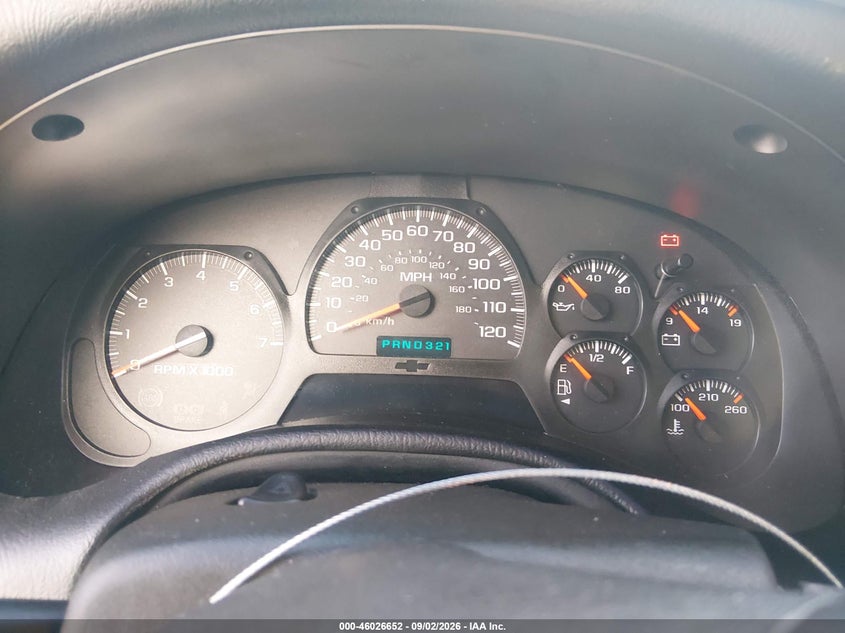 CHEVROLET TRAILBLAZER 2007 VIN 1GNDS13S072112074
