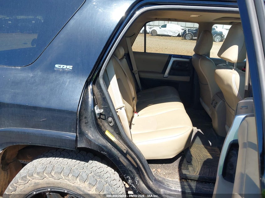 TOYOTA 4RUNNER 2011 VIN JTEBU5JR9B5057824