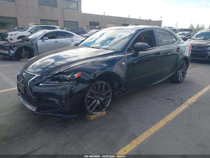 LEXUS IS 350 2014 VIN JTHBE1D28E5007539