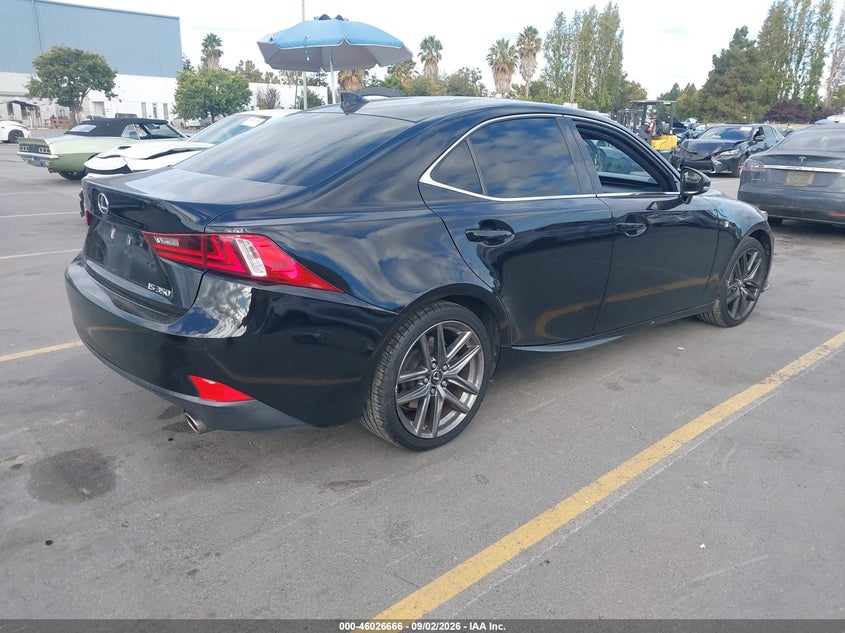 LEXUS IS 350 2014 VIN JTHBE1D28E5007539