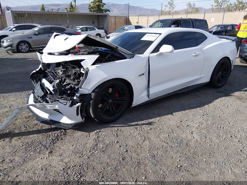 Vin: 1g1fe1r7xg0154073, lot: 46526059, chevrolet camaro 1ss 20162