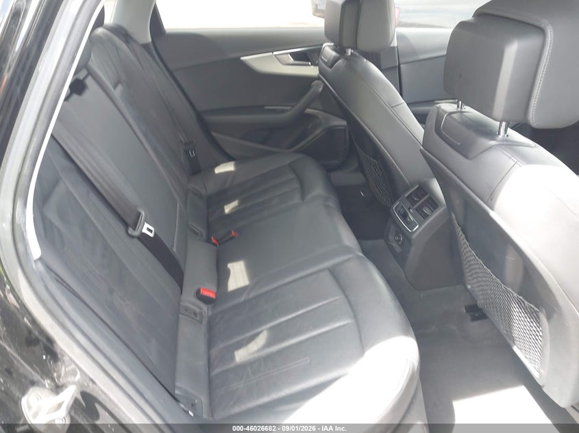2017 AUDI A4 SEDAN 2.0L I-4 DI, DOHC, VVT, TURBO, PREMIUM , 252HP