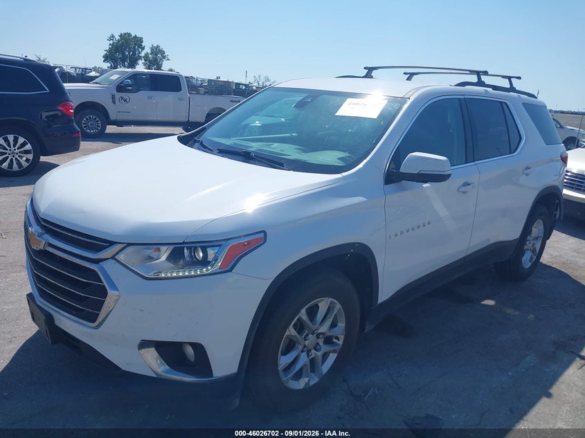 CHEVROLET TRAVERSE 2020 VIN 1GNEVMKW2LJ193483