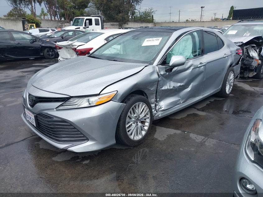 Vin: 4t1bz1hk3ju501576, lot: 46526099, toyota camry xle v6 20182