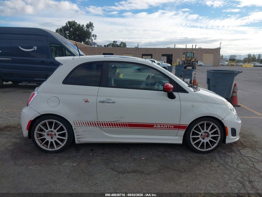 FIAT 500 2013 VIN 3C3CFFFH0DT624387