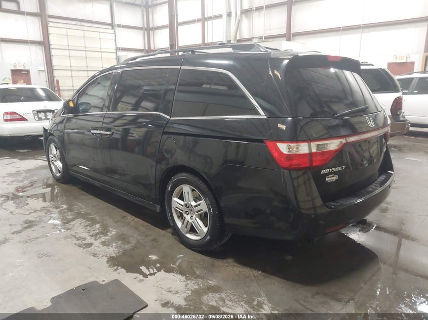 Vin: 5fnrl5h91db065459, lot: 46526123, honda odyssey touring/touring elite 20133