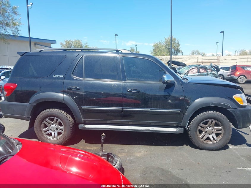 TOYOTA SEQUOIA 2007 VIN 5TDBT48A77S286716