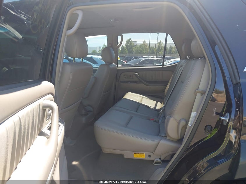 TOYOTA SEQUOIA 2007 VIN 5TDBT48A77S286716