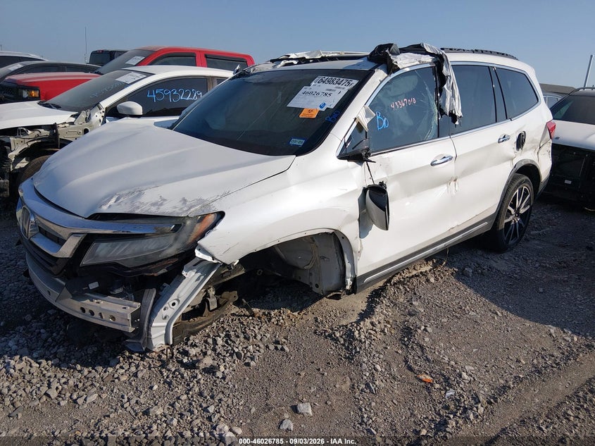 2021 HONDA PILOT auction photo 2