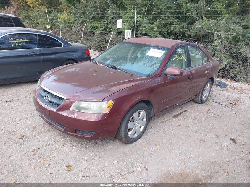 2007 HYUNDAI SONATA auction photo 2