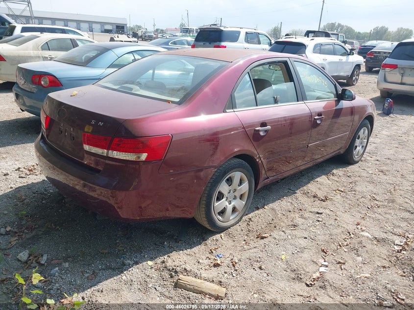 2007 HYUNDAI SONATA auction photo 4