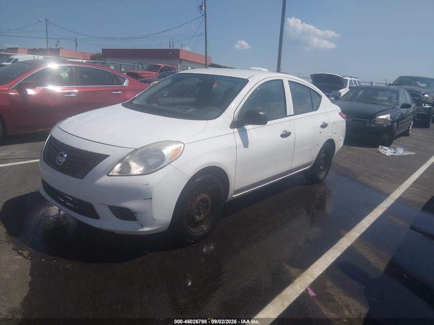2012 NISSAN VERSA auction photo 2