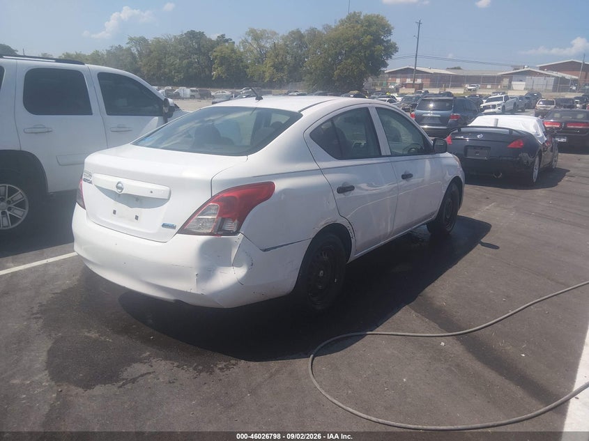 2012 NISSAN VERSA auction photo 4
