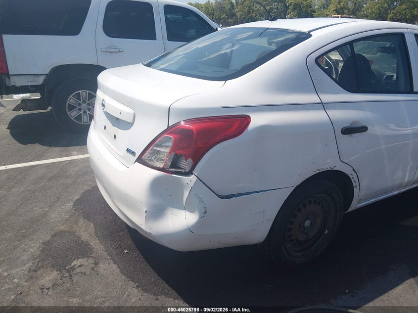 2012 NISSAN VERSA auction photo 6