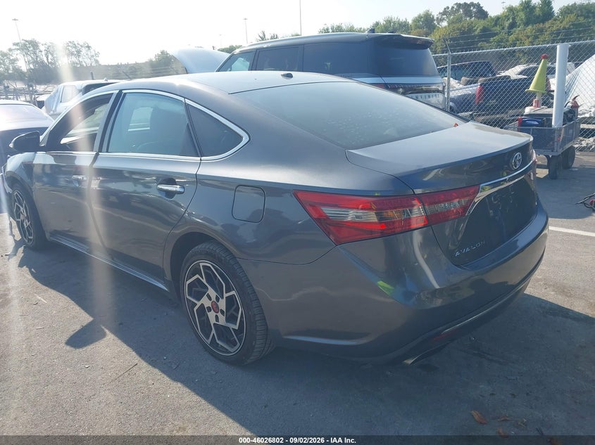 2016 TOYOTA AVALON auction photo 3