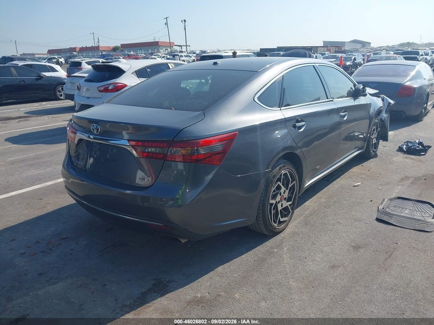 2016 TOYOTA AVALON auction photo 4