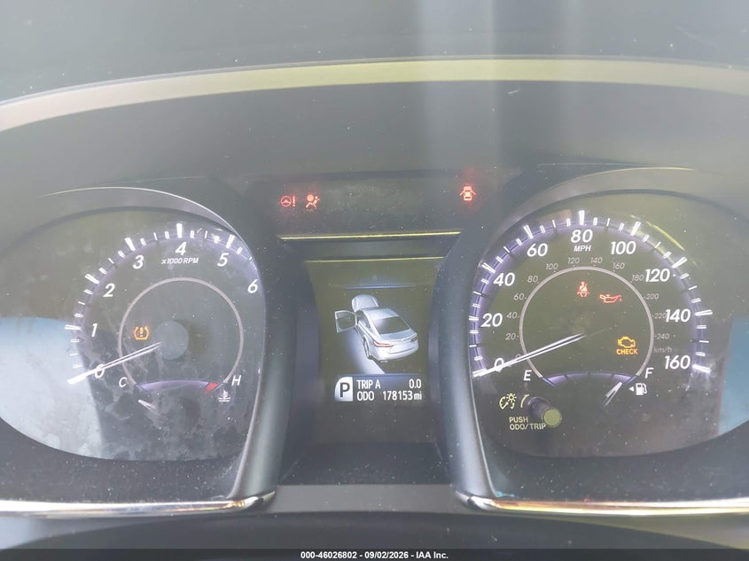 2016 TOYOTA AVALON auction photo 7