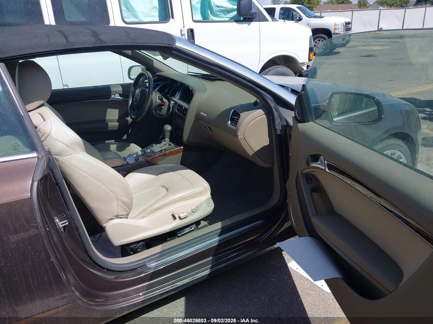 AUDI A5 2011 VIN WAUVFAFH4BN019208