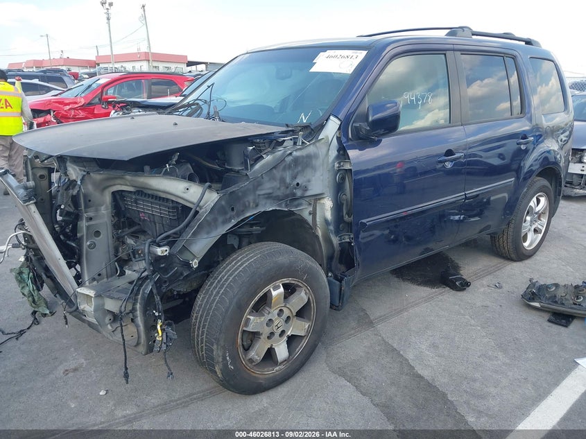 2014 HONDA PILOT auction photo 2