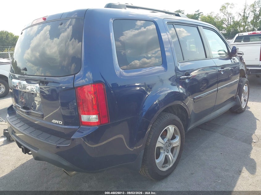 2014 HONDA PILOT auction photo 4