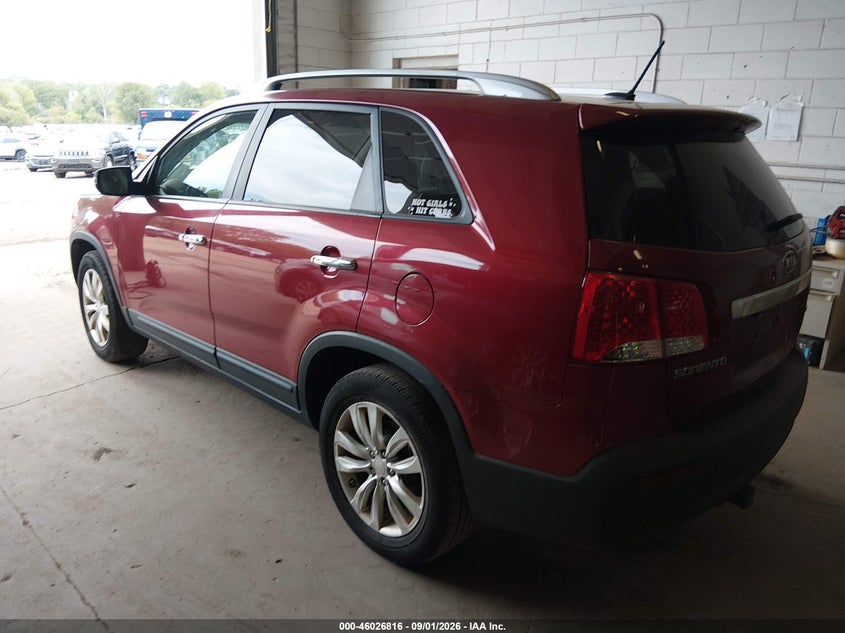 2011 KIA SORENTO auction photo 3