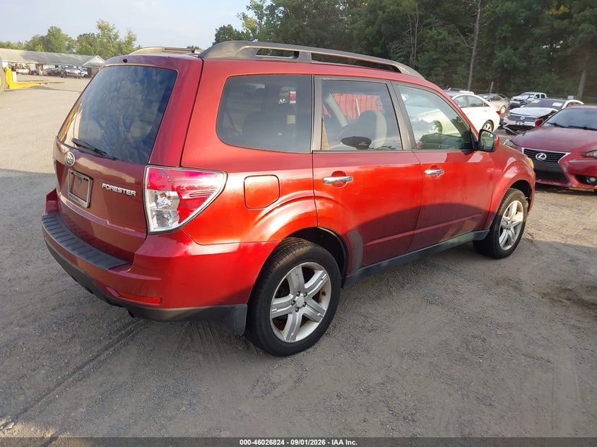 2010 SUBARU FORESTER auction photo 4