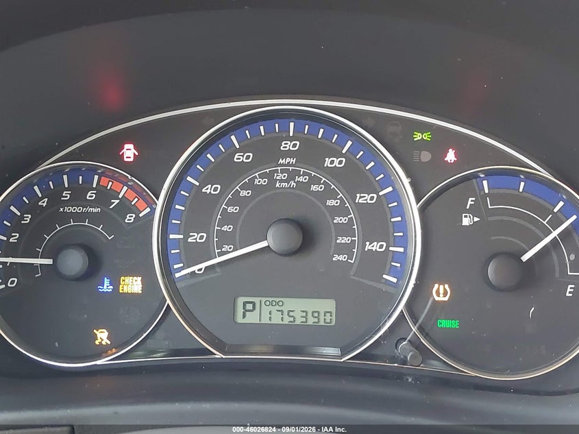 2010 SUBARU FORESTER auction photo 7