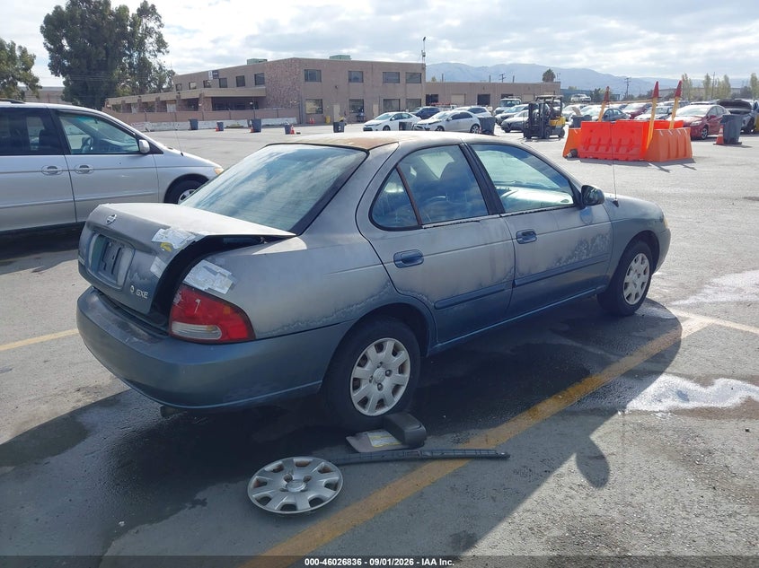 2001 NISSAN SENTRA auction photo 4