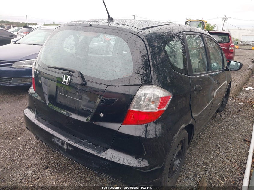 HONDA FIT 2010 VIN JHMGE8H24AC027348