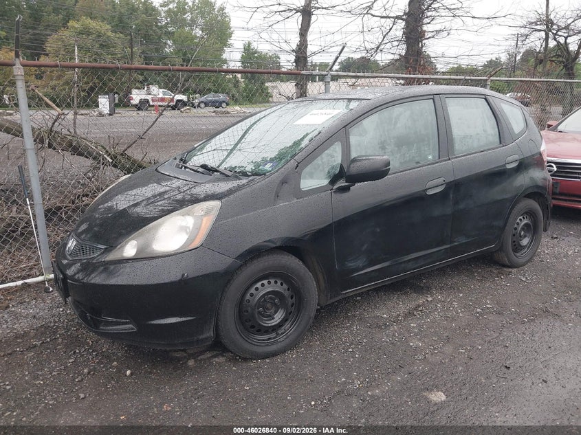 HONDA FIT 2010 VIN JHMGE8H24AC027348