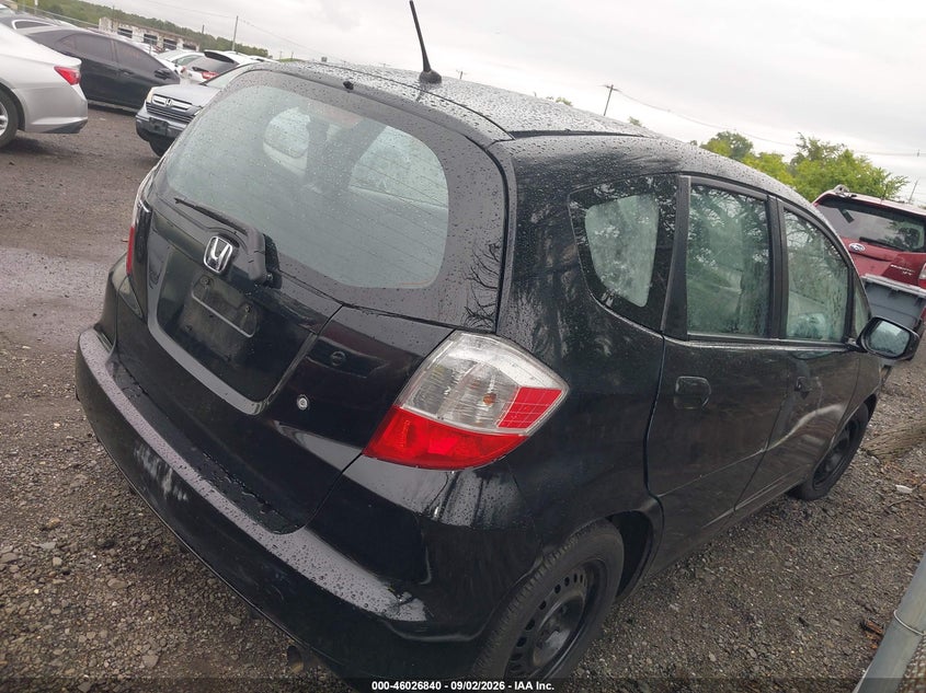 HONDA FIT 2010 VIN JHMGE8H24AC027348