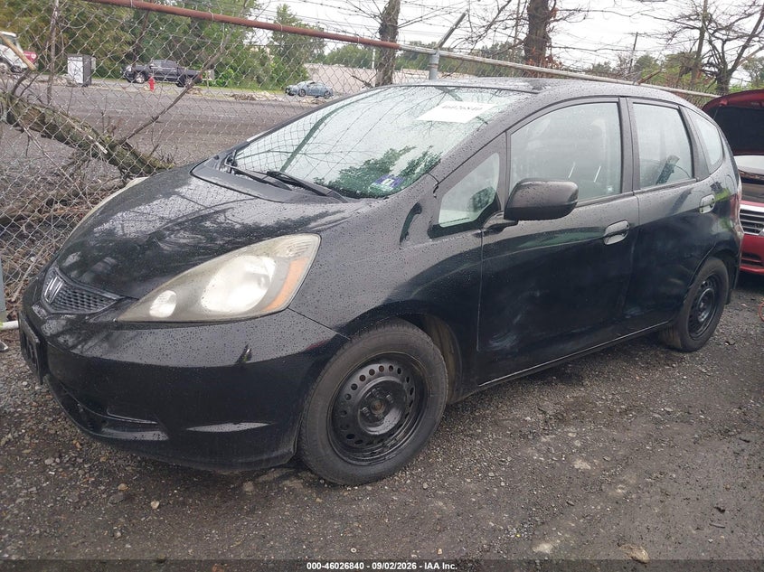 HONDA FIT 2010 VIN JHMGE8H24AC027348