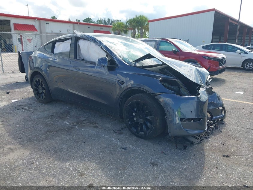 Vin: 7saygaee7nf420567, lot: 46526234, tesla model y long range dual motor all-wheel drive 2022 img_1