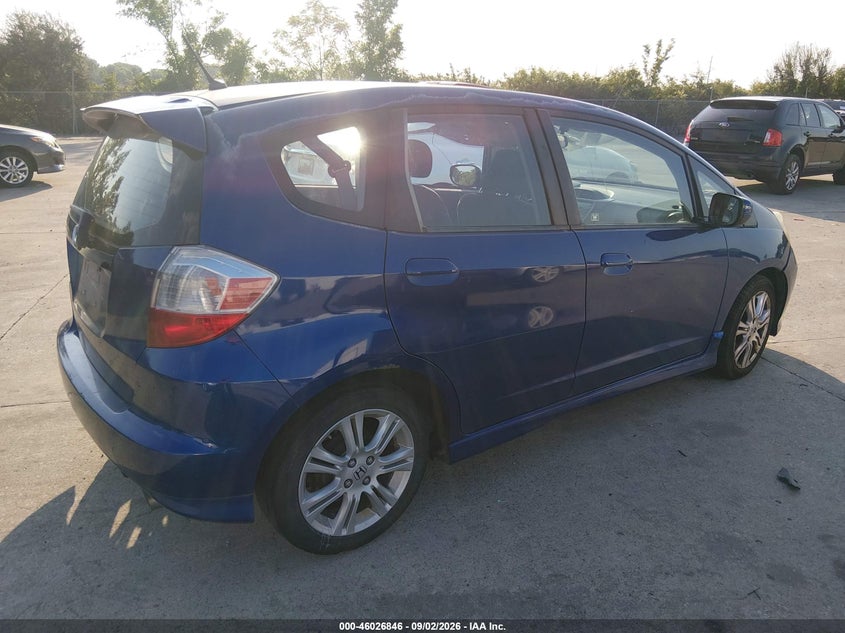 HONDA FIT 2010 VIN JHMGE8H4XAS006527