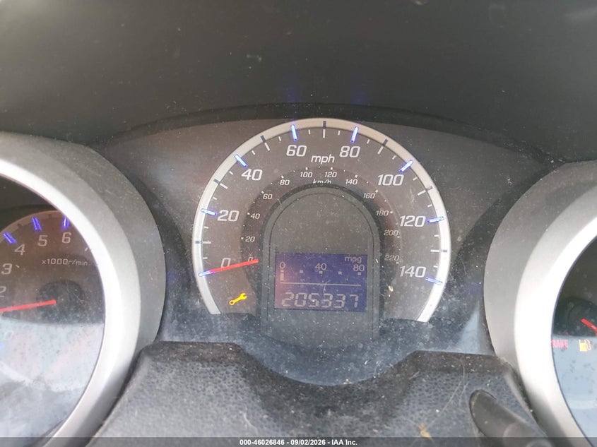 HONDA FIT 2010 VIN JHMGE8H4XAS006527