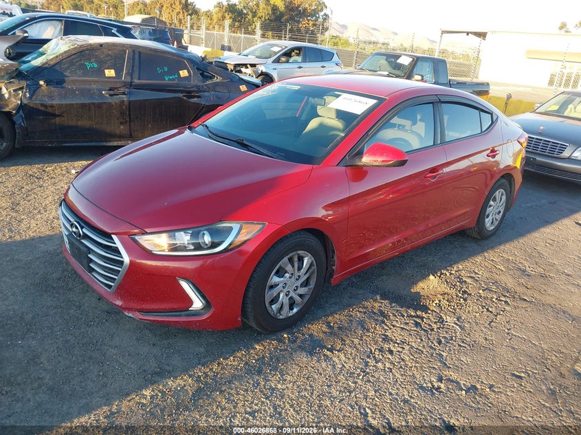 2017 HYUNDAI ELANTRA auction photo 2
