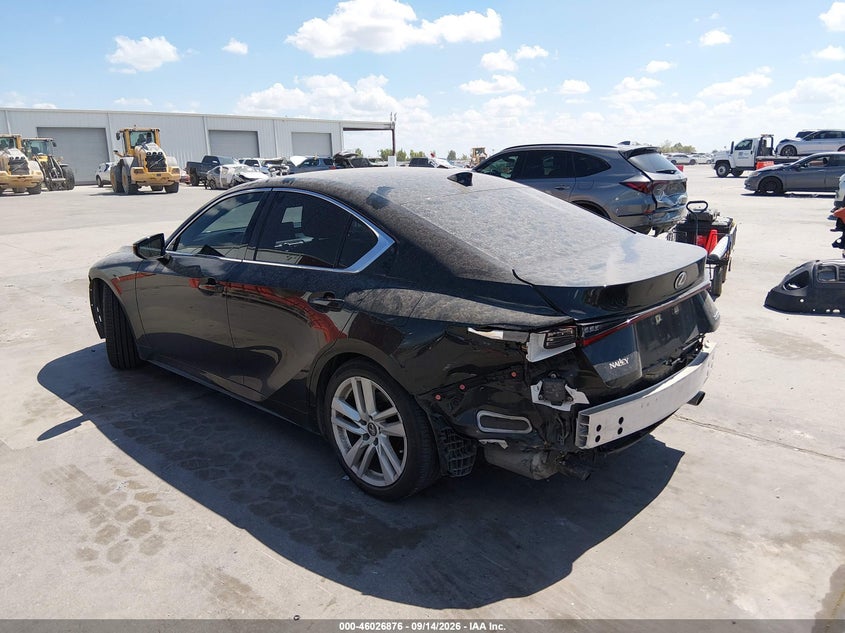 Vin: jthaa1d24m5110592, lot: 46526267, lexus is 300 20213