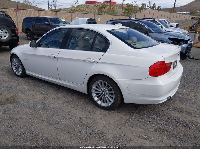 2011 BMW 3ER SEDAN 3.0L I-6 XXXXXX, DOHC, VVT, TURBO, 265HP