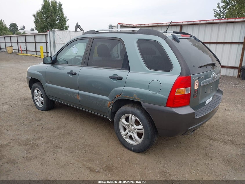 2007 KIA SPORTAGE auction photo 3