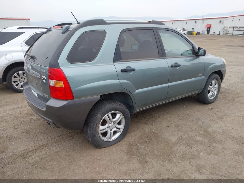 2007 KIA SPORTAGE auction photo 4