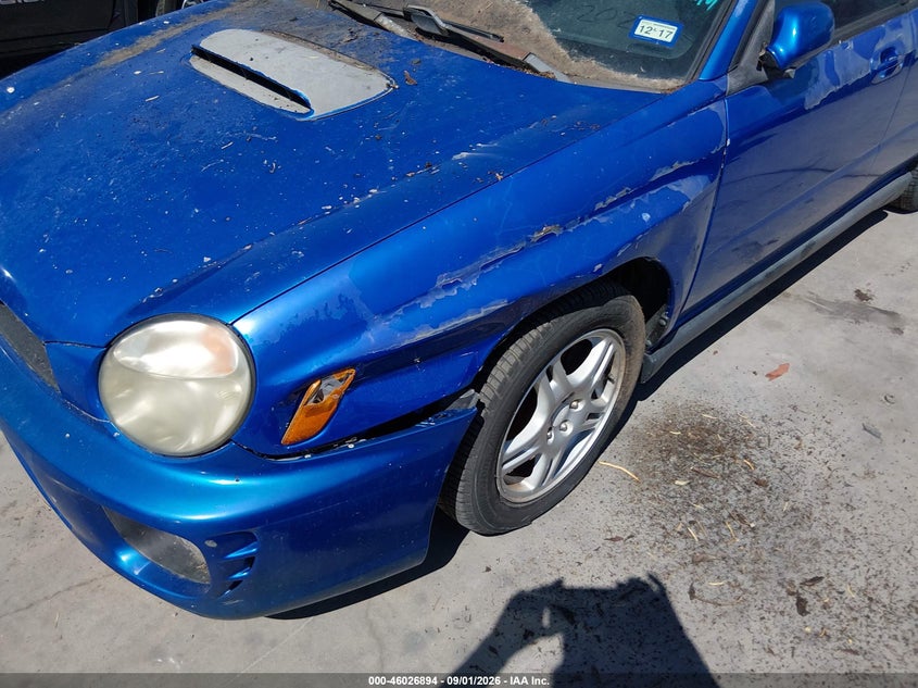 2002 SUBARU IMPREZA auction photo 6