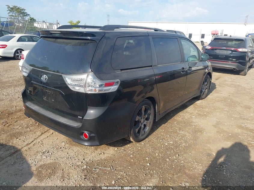 2012 TOYOTA SIENNA VAN 3.5L V-6 DOHC, VVT, REGULAR , 266HP