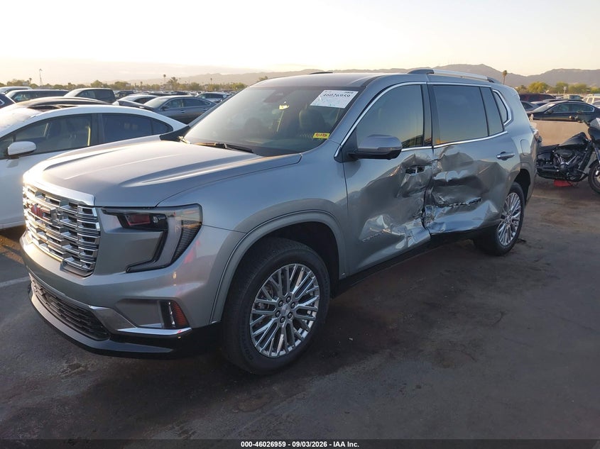 2025 GMC Acadia, Left Side, IAAI, VIN 1GKENLRS1SJ230662 — photo 2
