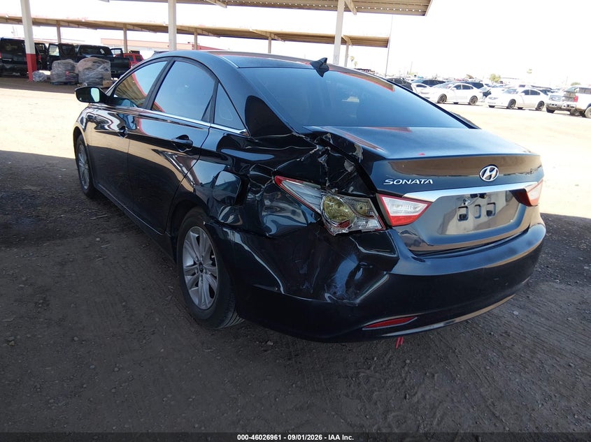 Vin: 5npeb4ac8dh700700, lot: 46526352, hyundai sonata gls 20133