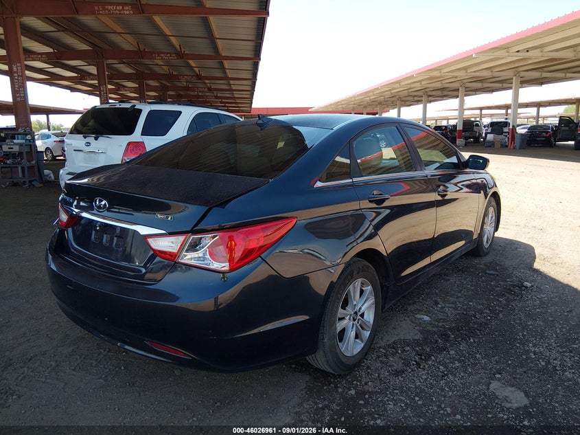Vin: 5npeb4ac8dh700700, lot: 46526352, hyundai sonata gls 20134
