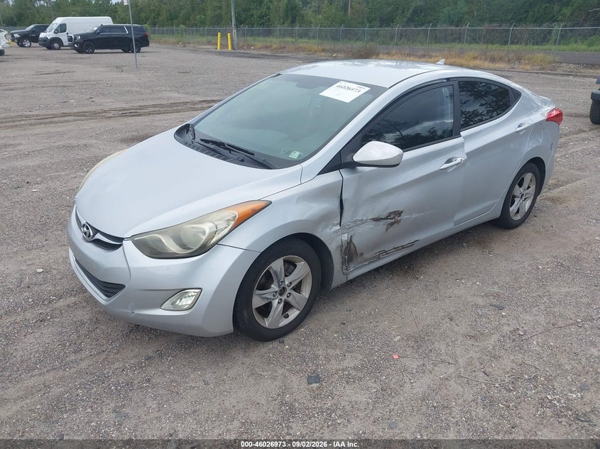2012 HYUNDAI ELANTRA auction photo 2