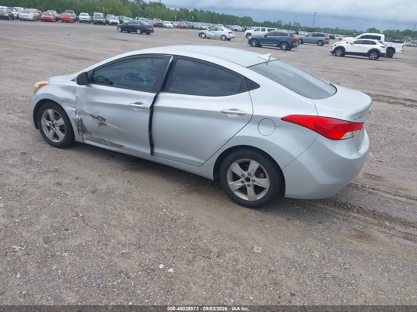 2012 HYUNDAI ELANTRA auction photo 3