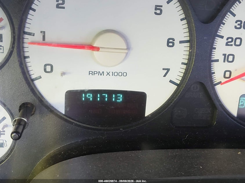 DODGE RAM 1500 2004 VIN 1D7HA18D54J181597